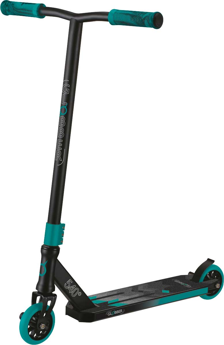 Globber GS 540 klappbarer Stuntscooter Türkis