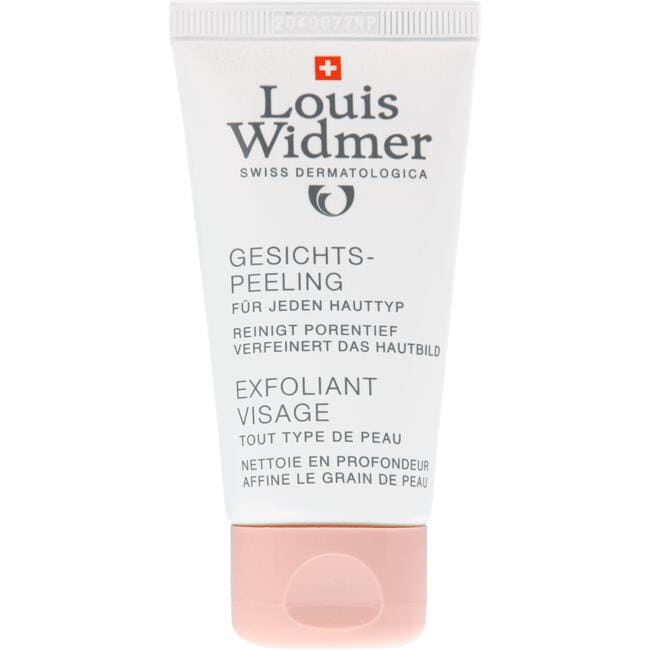 Louis Widmer Gezichtspeeling ExfoliantZonder Parfum 50 ML