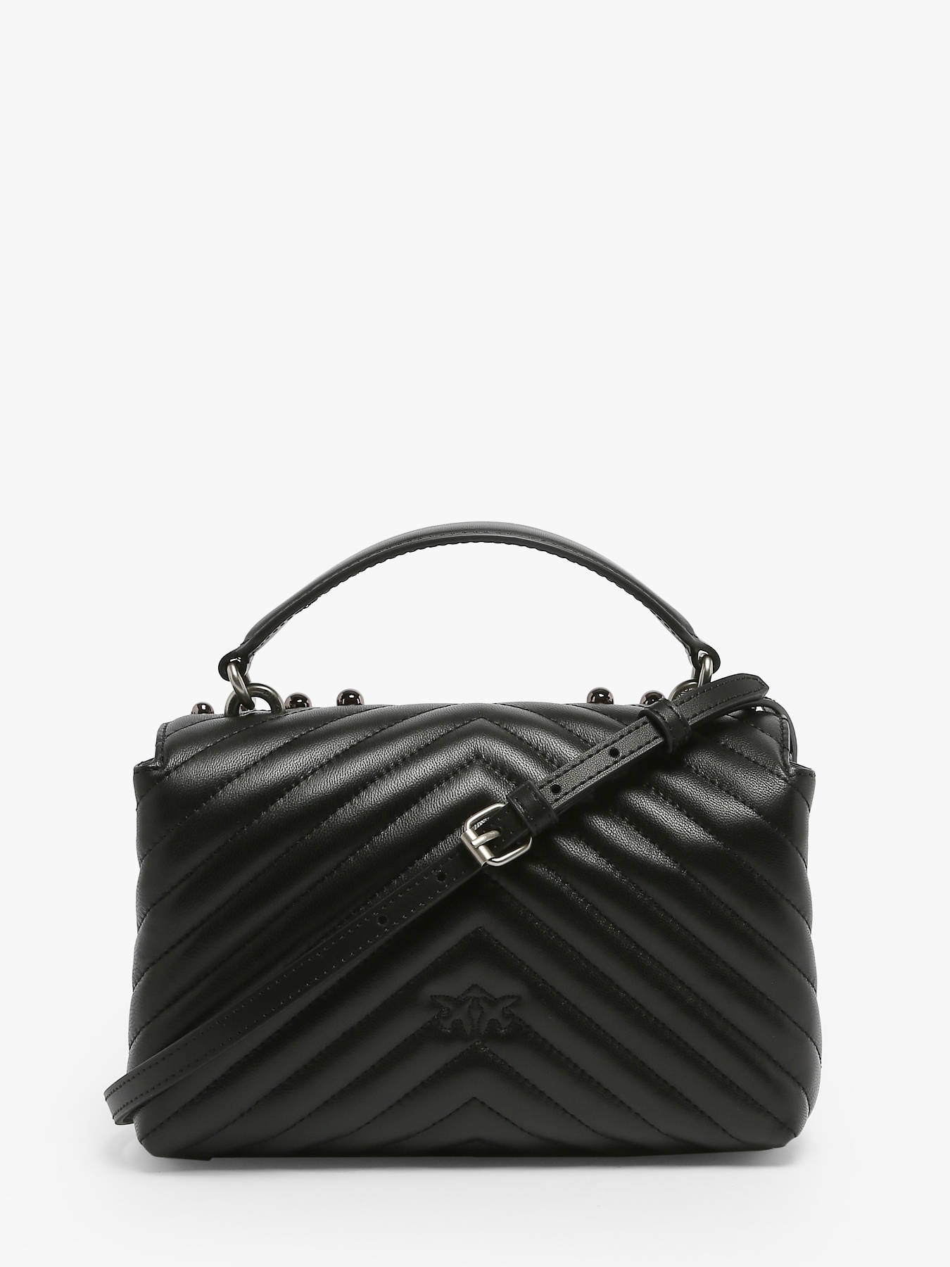 Sac bandoulire Love bag puff cuir PINKO