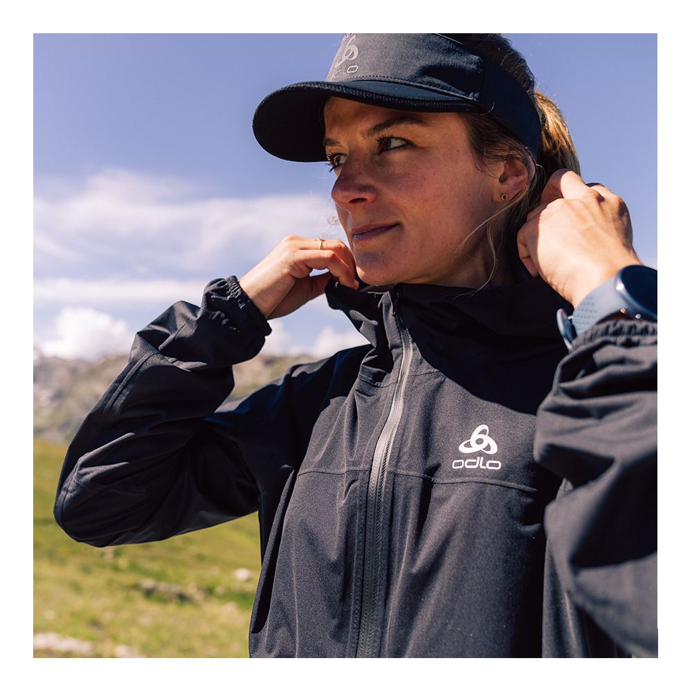 Odlo ZEROWEIGHT WATERPROOF - Veste Femme black