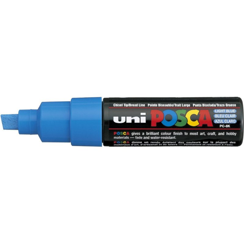 Marqueur à pigment PC-8K, bleu clair