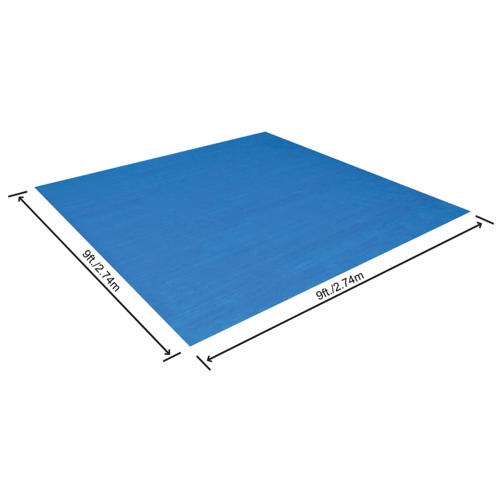 Tapis de sol de piscine flowclear 274x274 cm