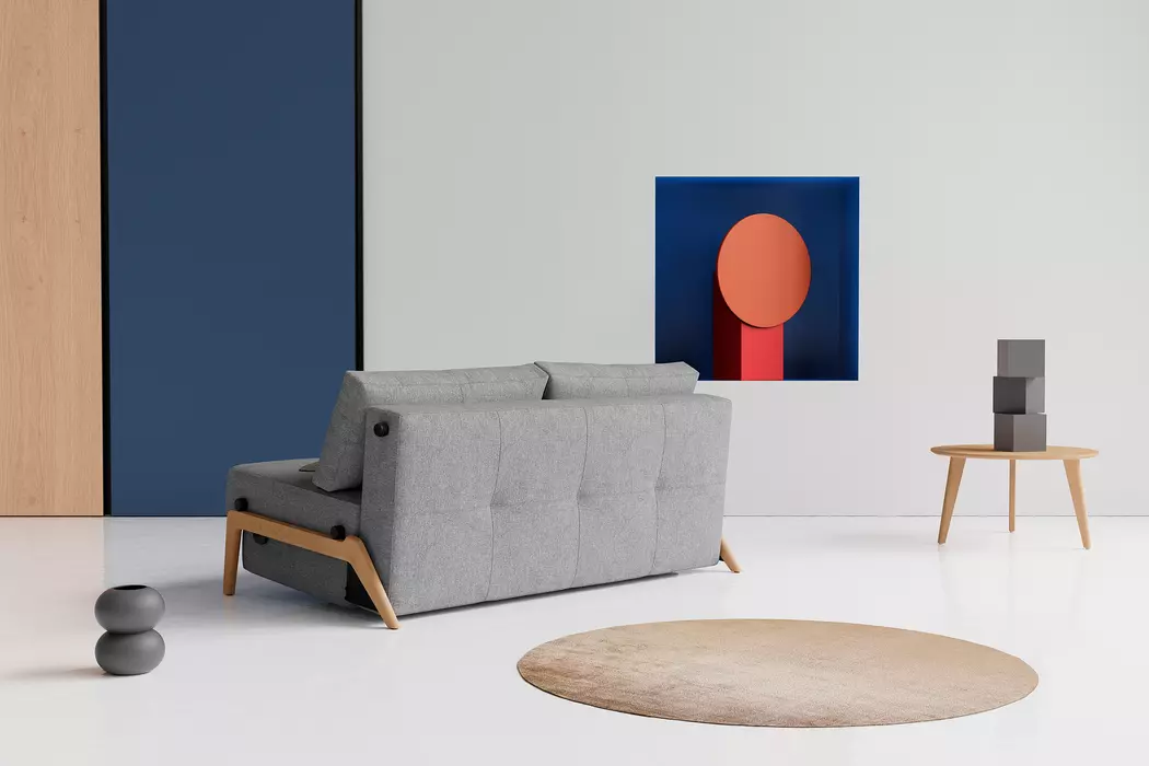 Schlafsofa Cubed Eiche
