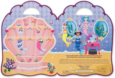 Melissa & Doug Klistremerkebok Havfruer 65 Stk
