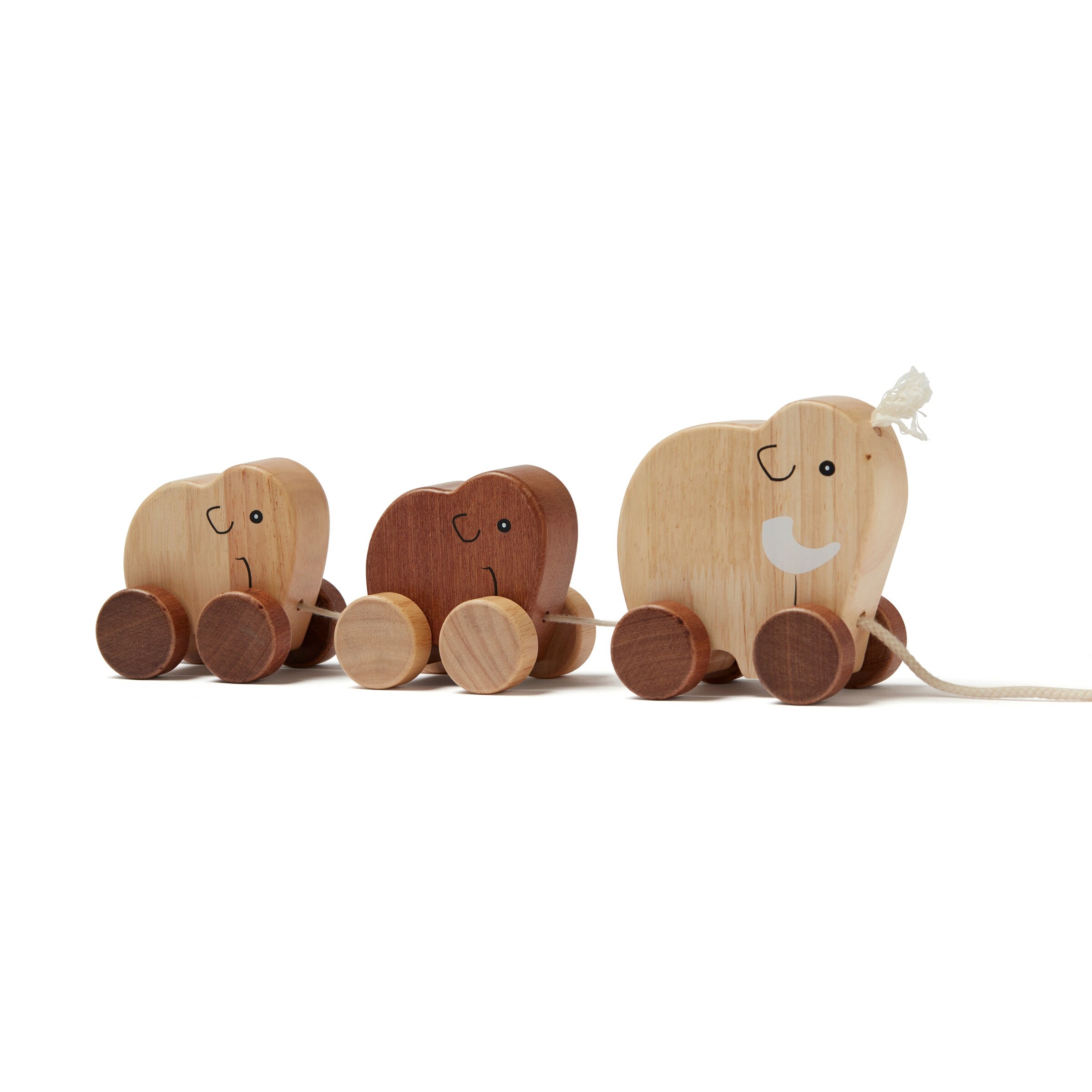 Kids Concept Nachziehtier Mammutfamilie