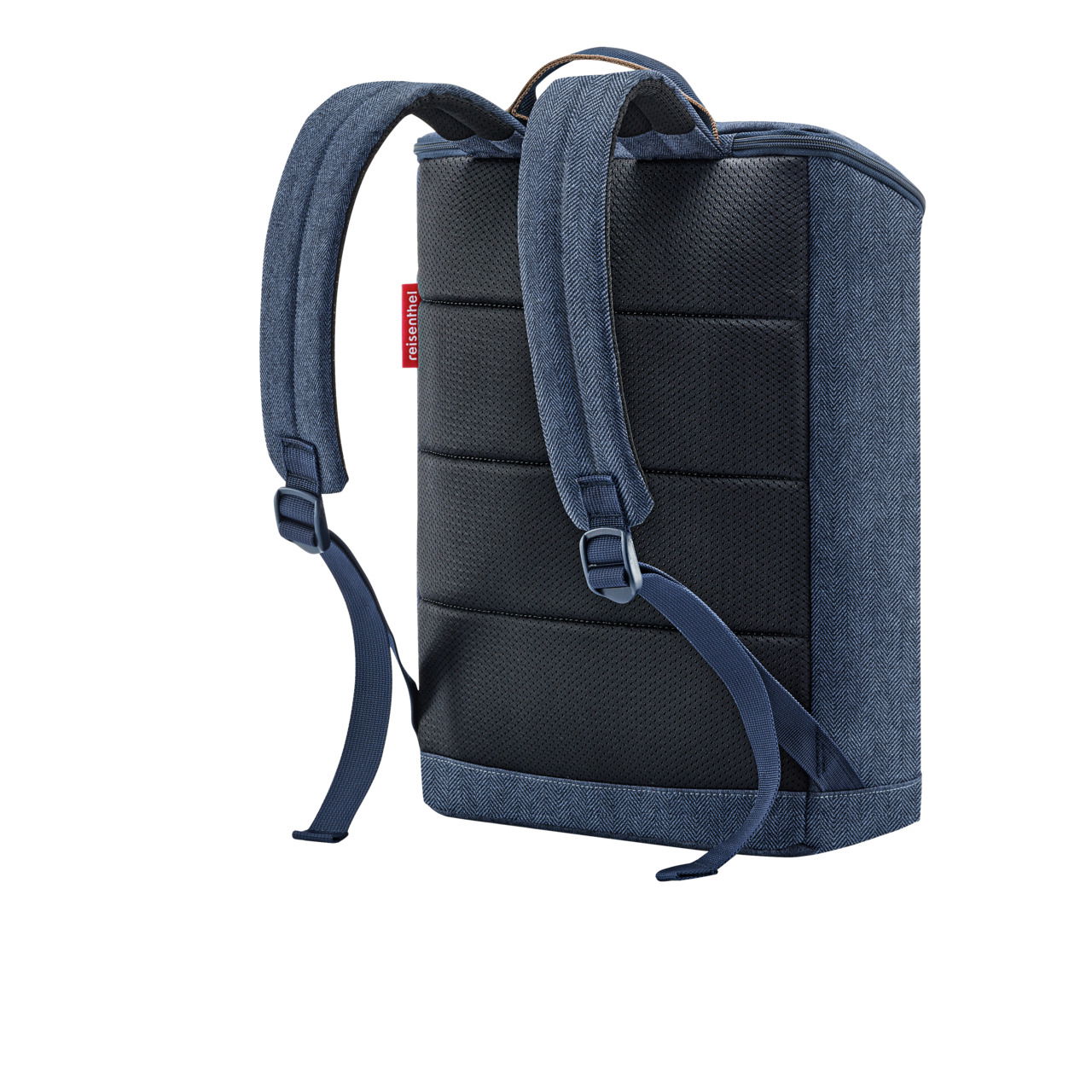 Reisenthel Overnight-Backpack M HERRINGBONE DARK BLUE
