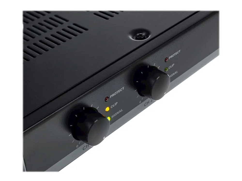 Audac EPA152 - Strømforstærker - 2 x 150 Watt - sort