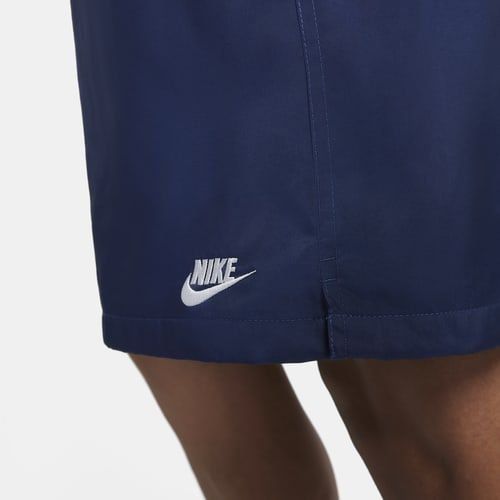 Nike Short Club Woven Flow - Bleu Marine/Blanc