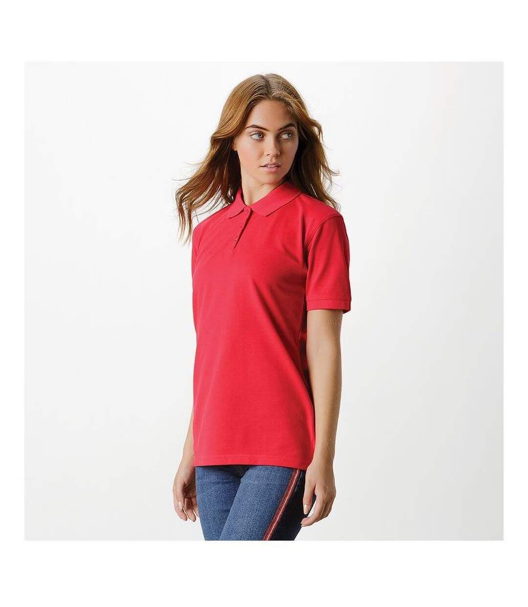 Polo à manches courtes Kustom Kit Klassic Superwash pour femme (Rouge) - UTBC623