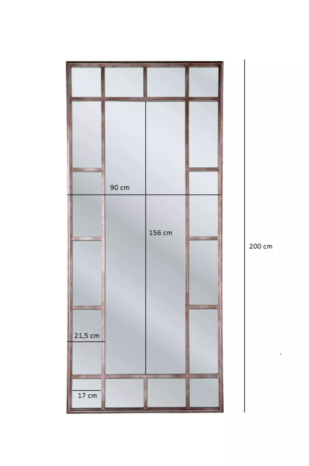 Wandspiegel Irun 77444