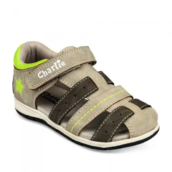 Sandales GRIS CHARLIE & FRIENDS