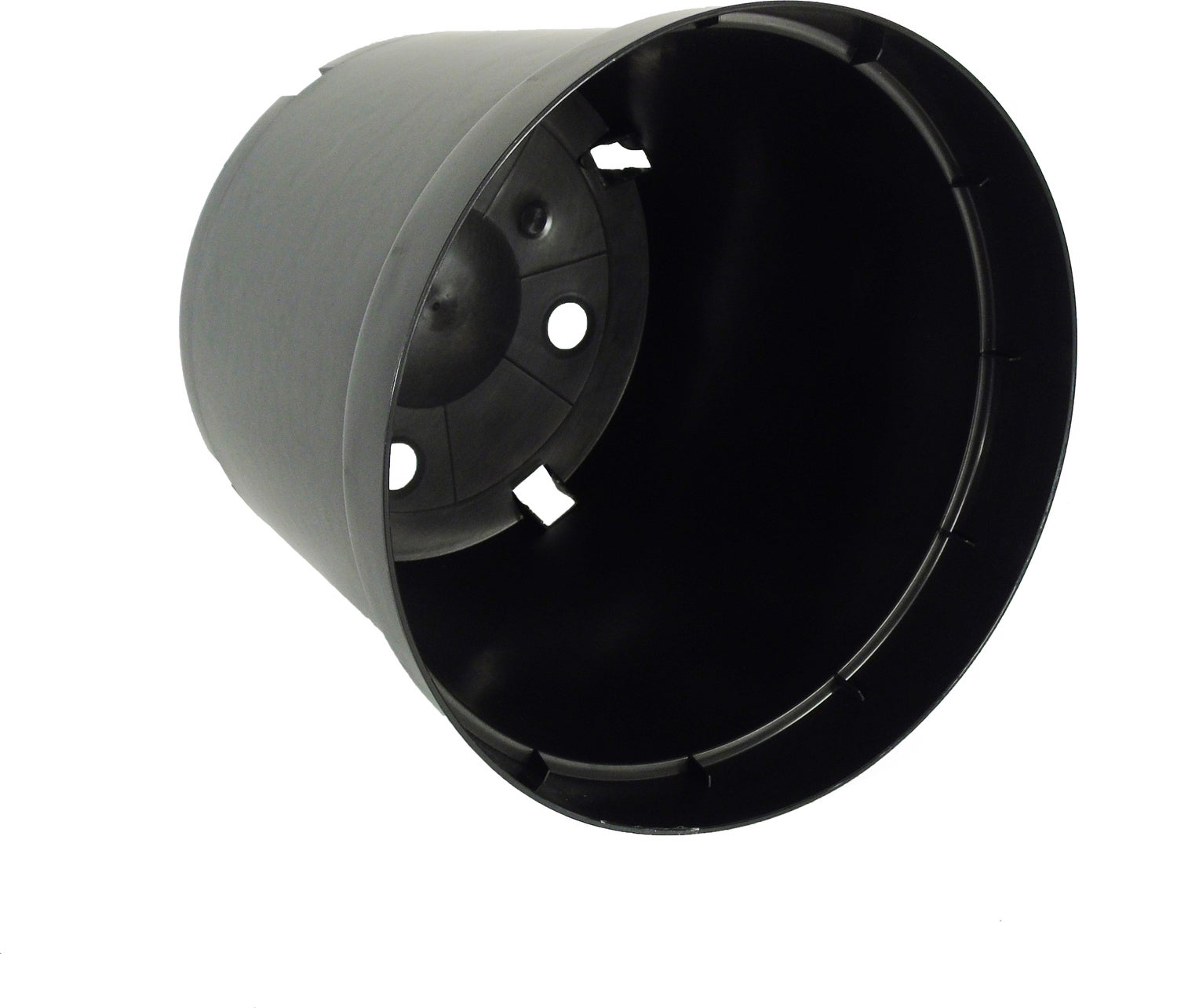 Plantcontainer 1 L D 13,2 cm zwart 6 stuks