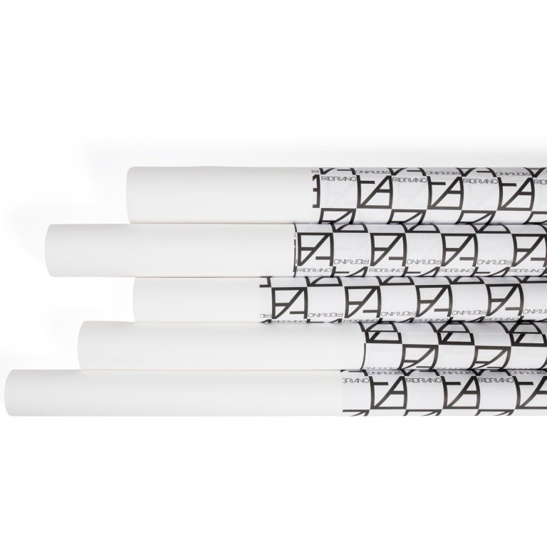 Zeichenpapier Rolle Accademia, weiß
