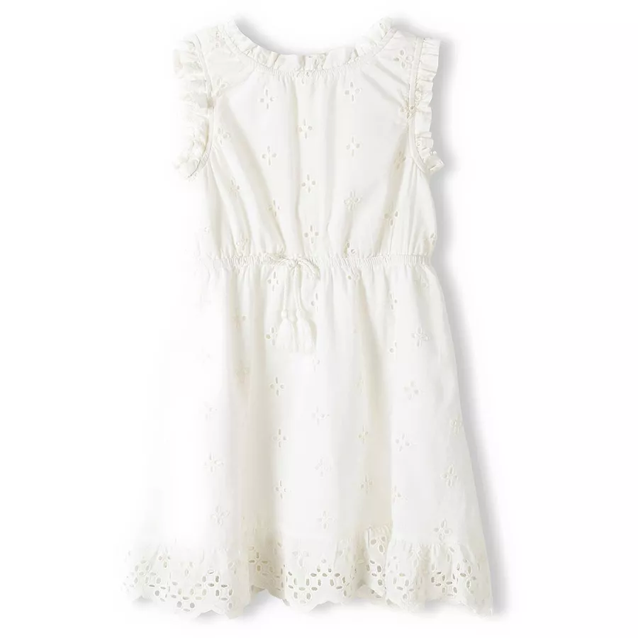 MINOTI Kleid Cremeweiß