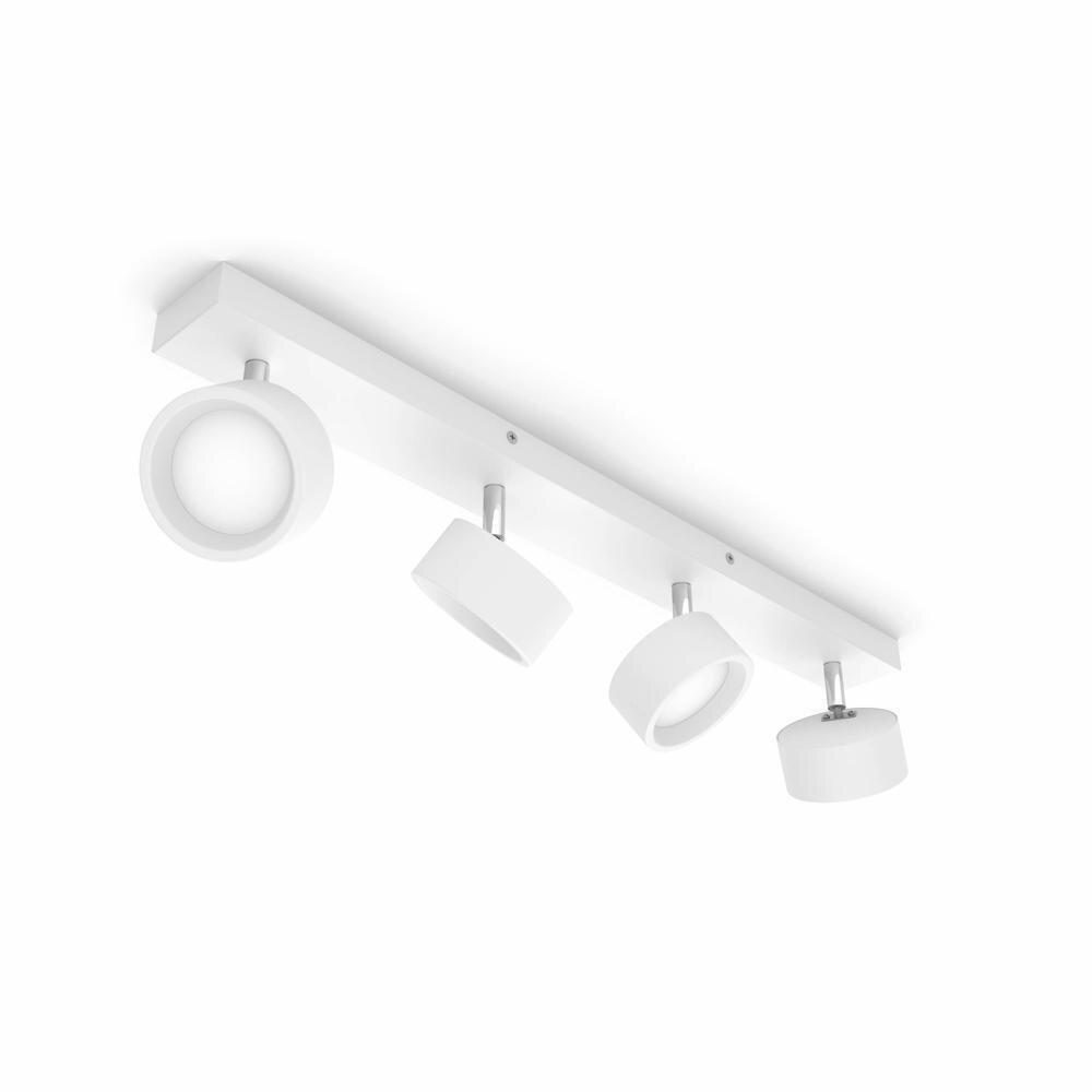 Bracia LED plafondspot in wit, 4 x 5,5W, 2200lm