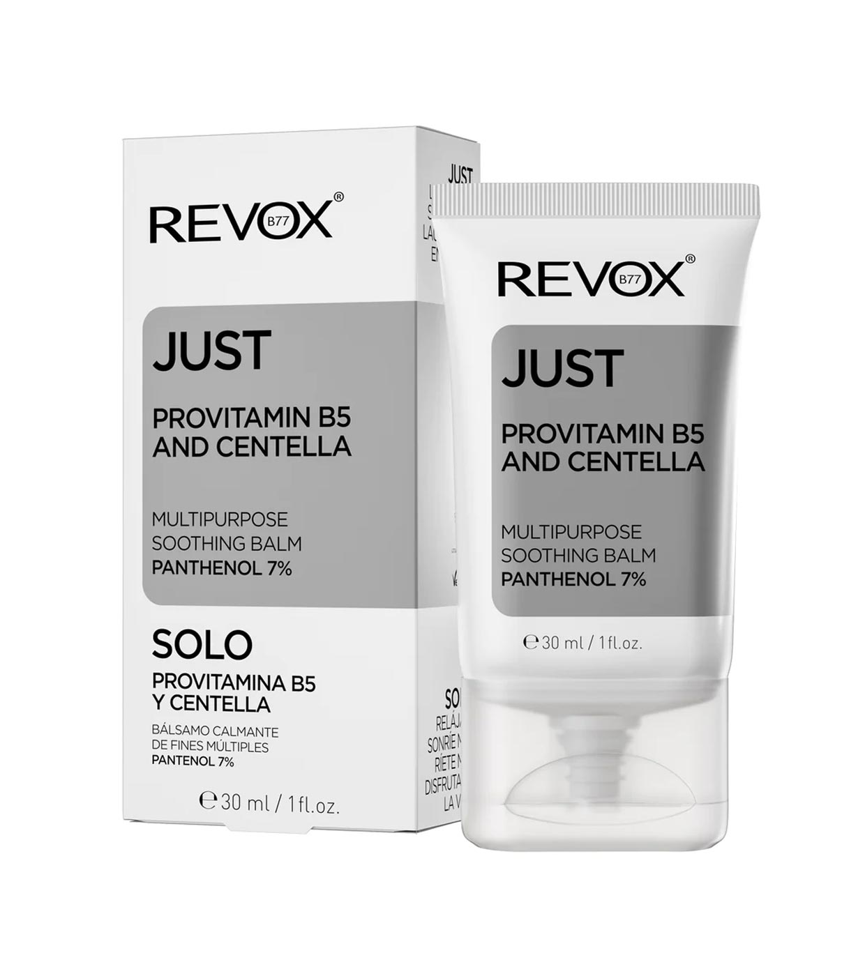 Revox - *Just* - Bálsamo multiuso Provitamina B5 e Centella - Para rosto e corpo