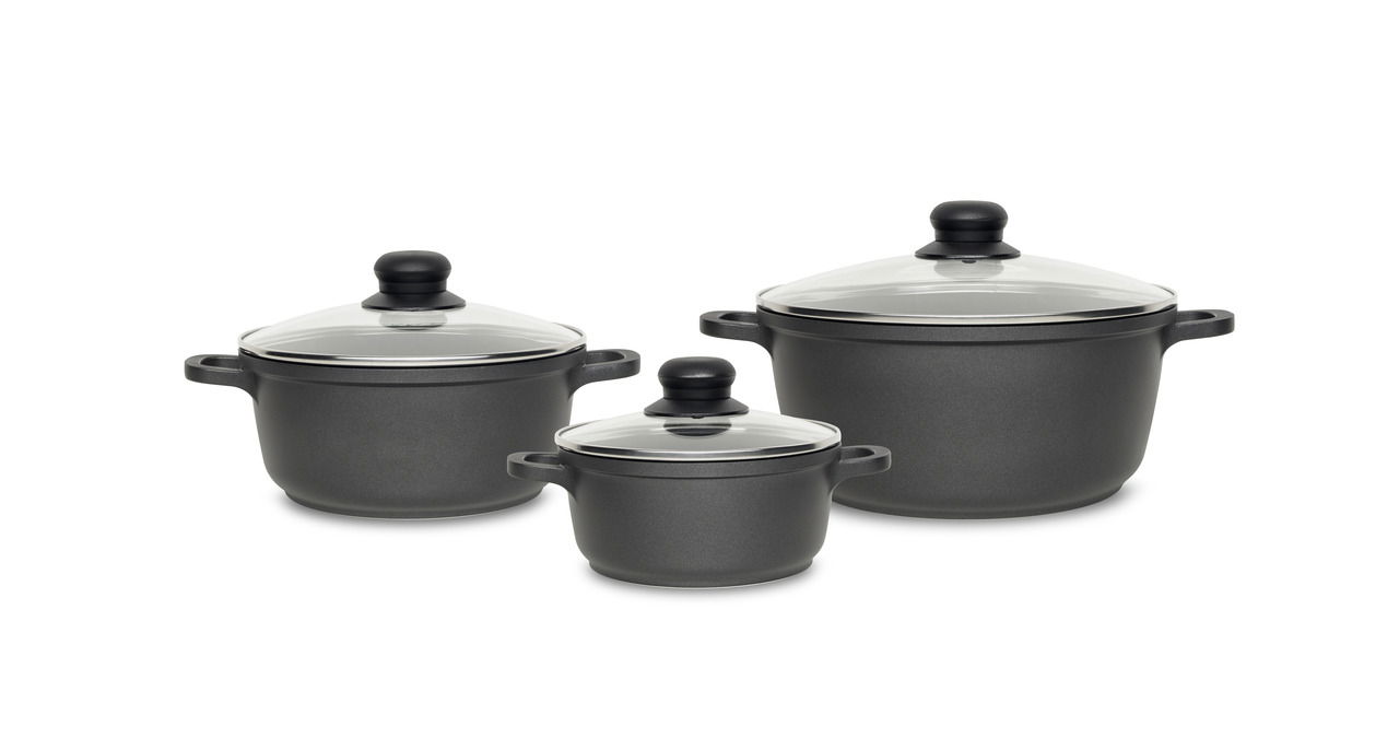 Homeware Topf Set 3tlg. Turin