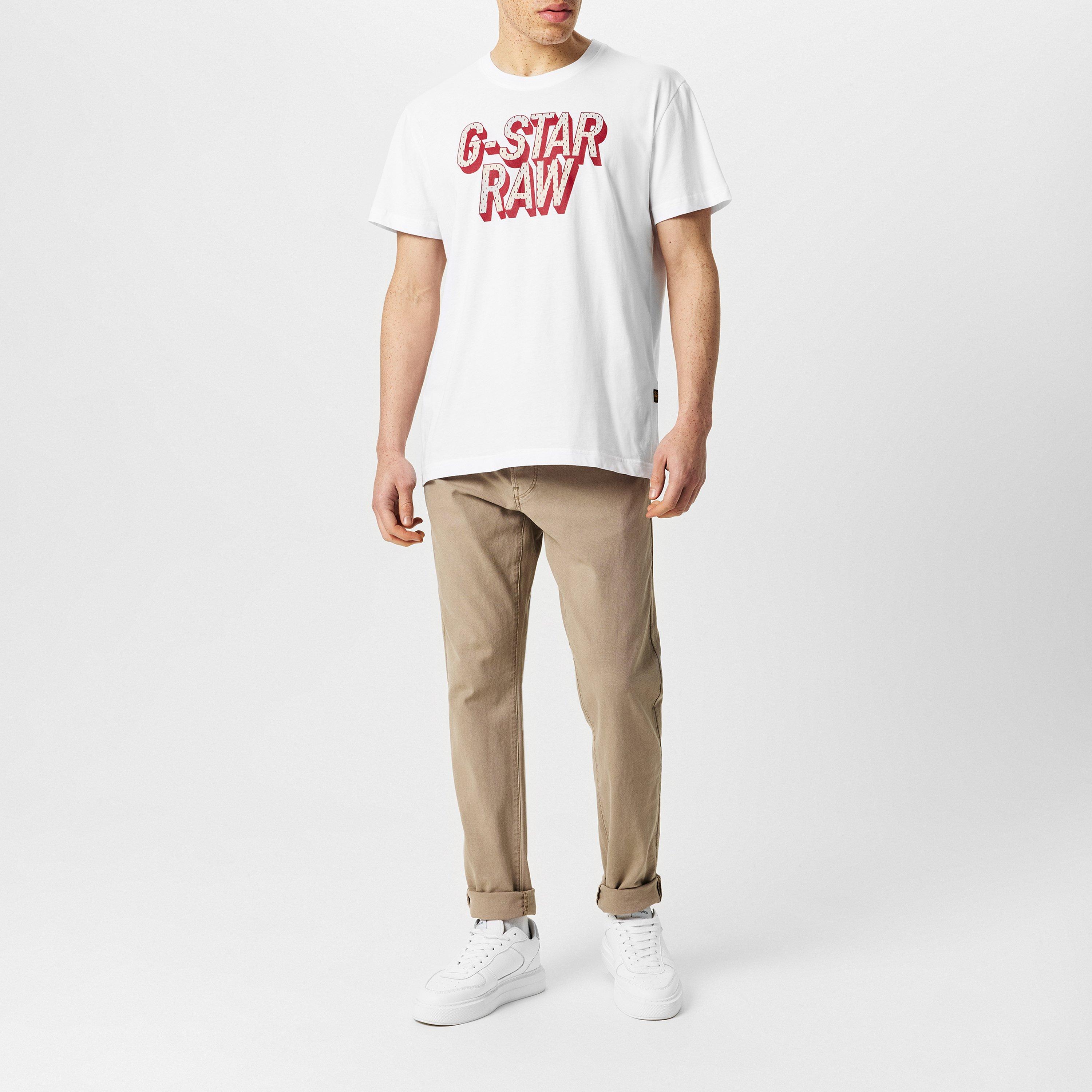G Star 3D Dotted Graphic T Shirt