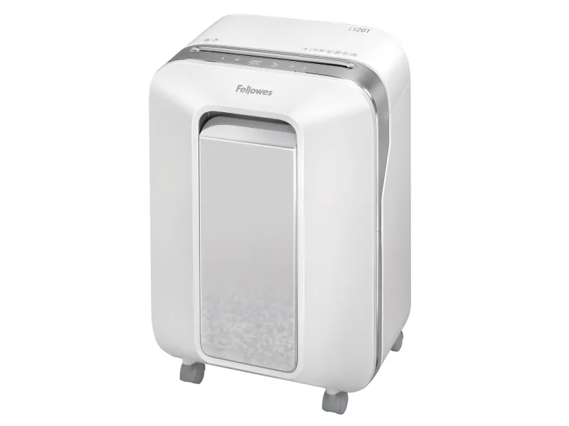 Makulator Fellowes Powershred® LX201 micro-cut 2x12 mm hvid (P-5)