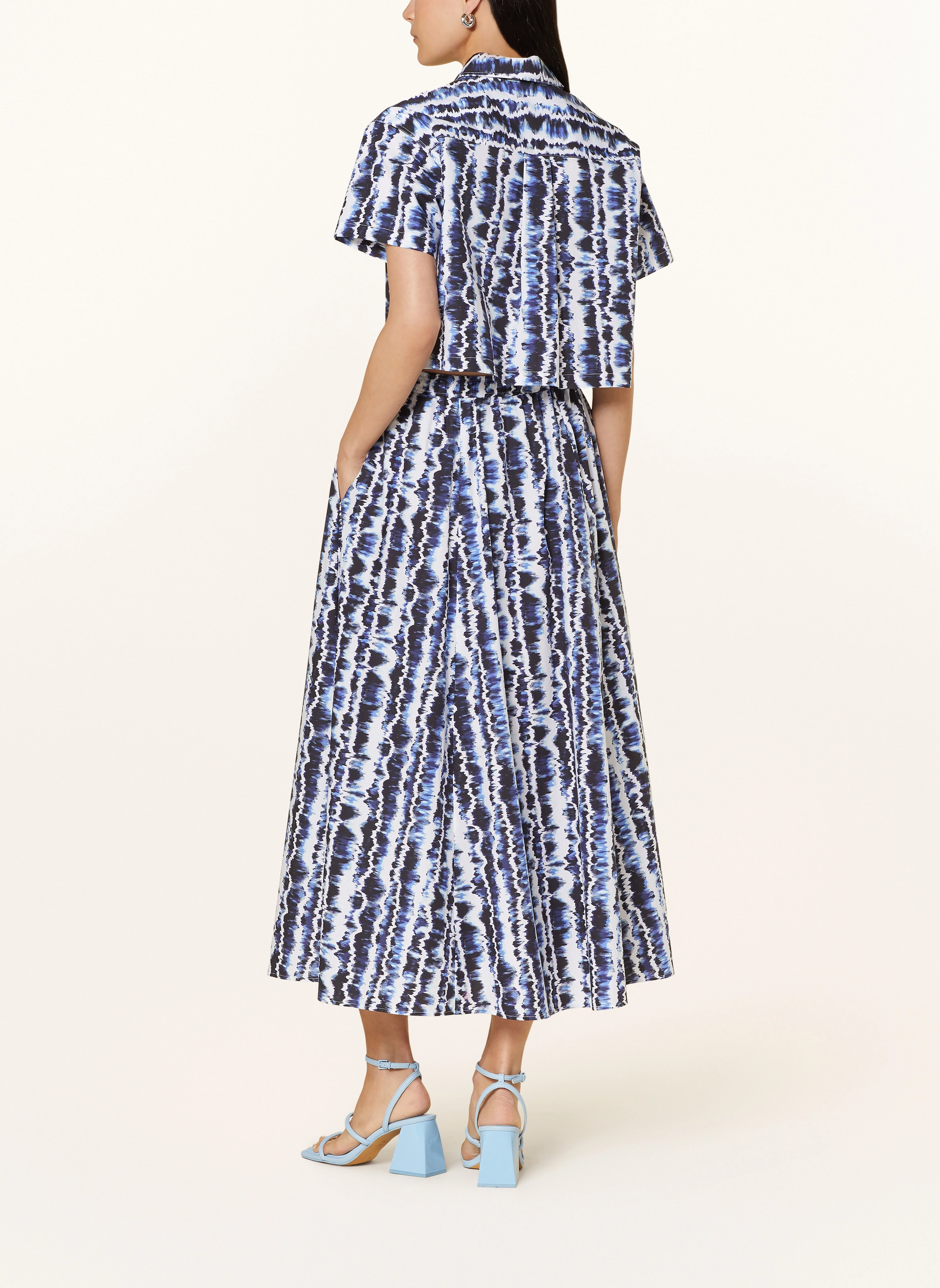 MRS & HUGS Cropped-Hemdbluse