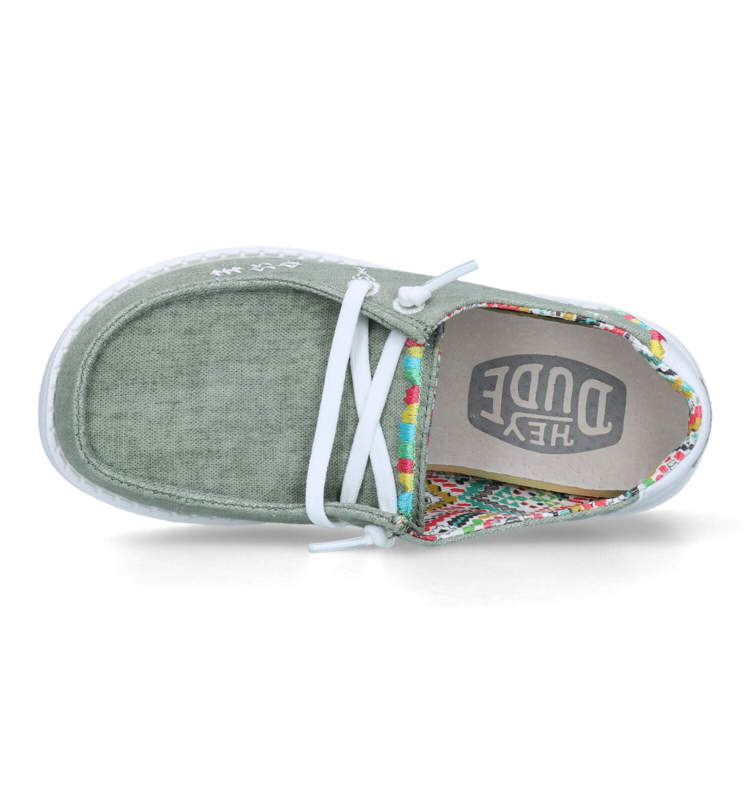Slip-ons groen