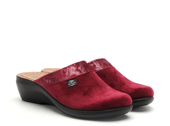 Flyflot chaussons femme foliane bordeaux