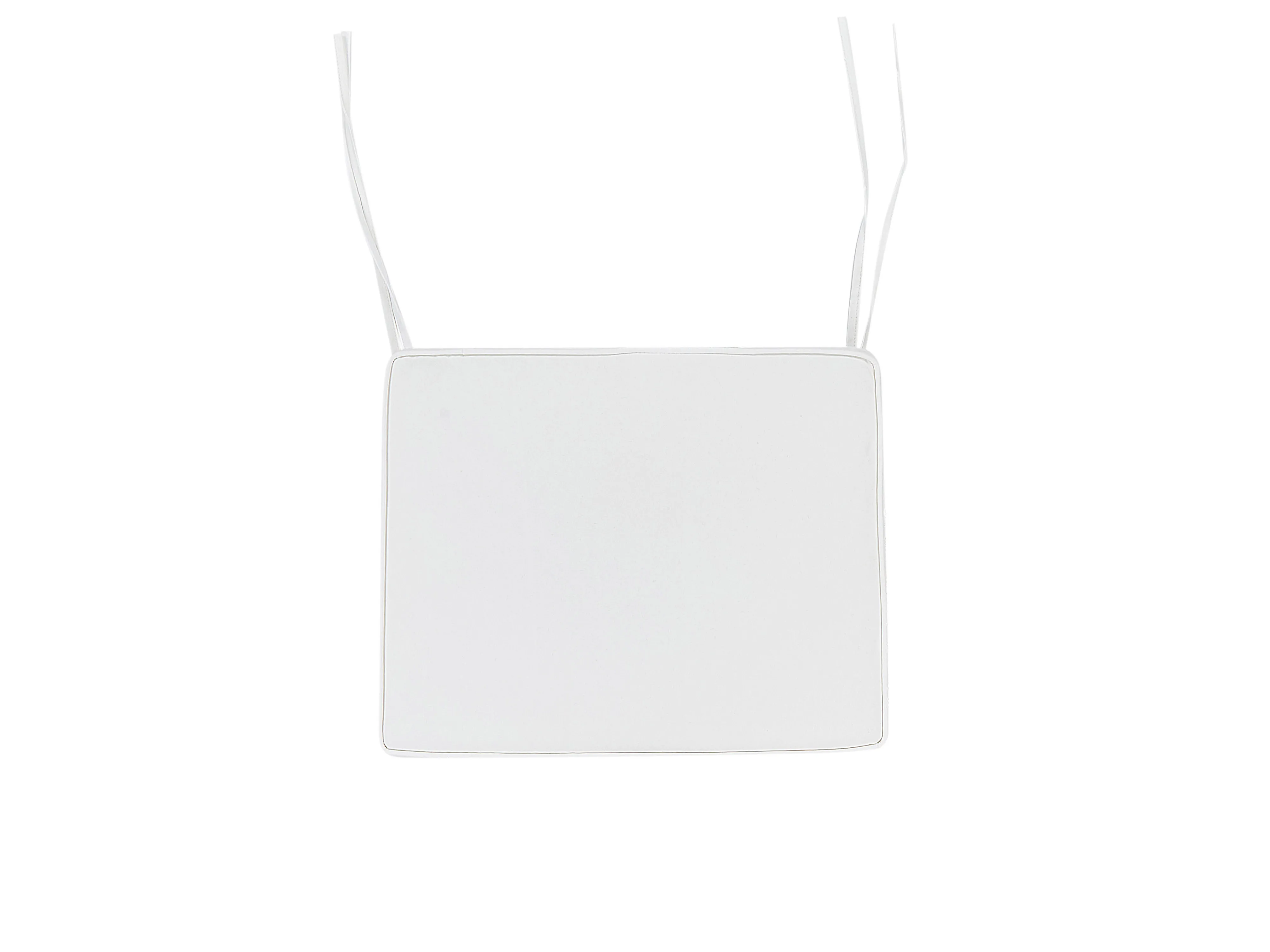 Set van 6 tuinzitkussens TOLVE 39 x 31 cm Gebroken wit