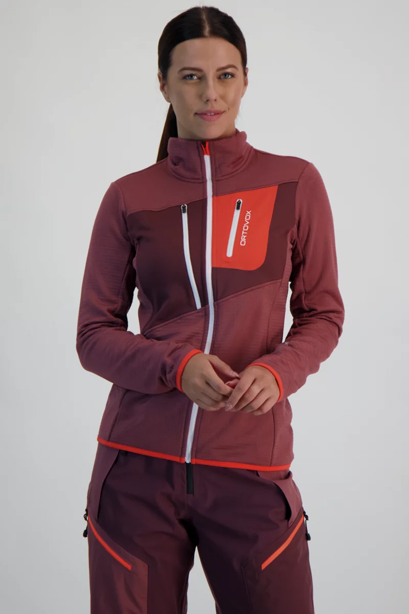 Ortovox Fleece Grid Damen Midlayer