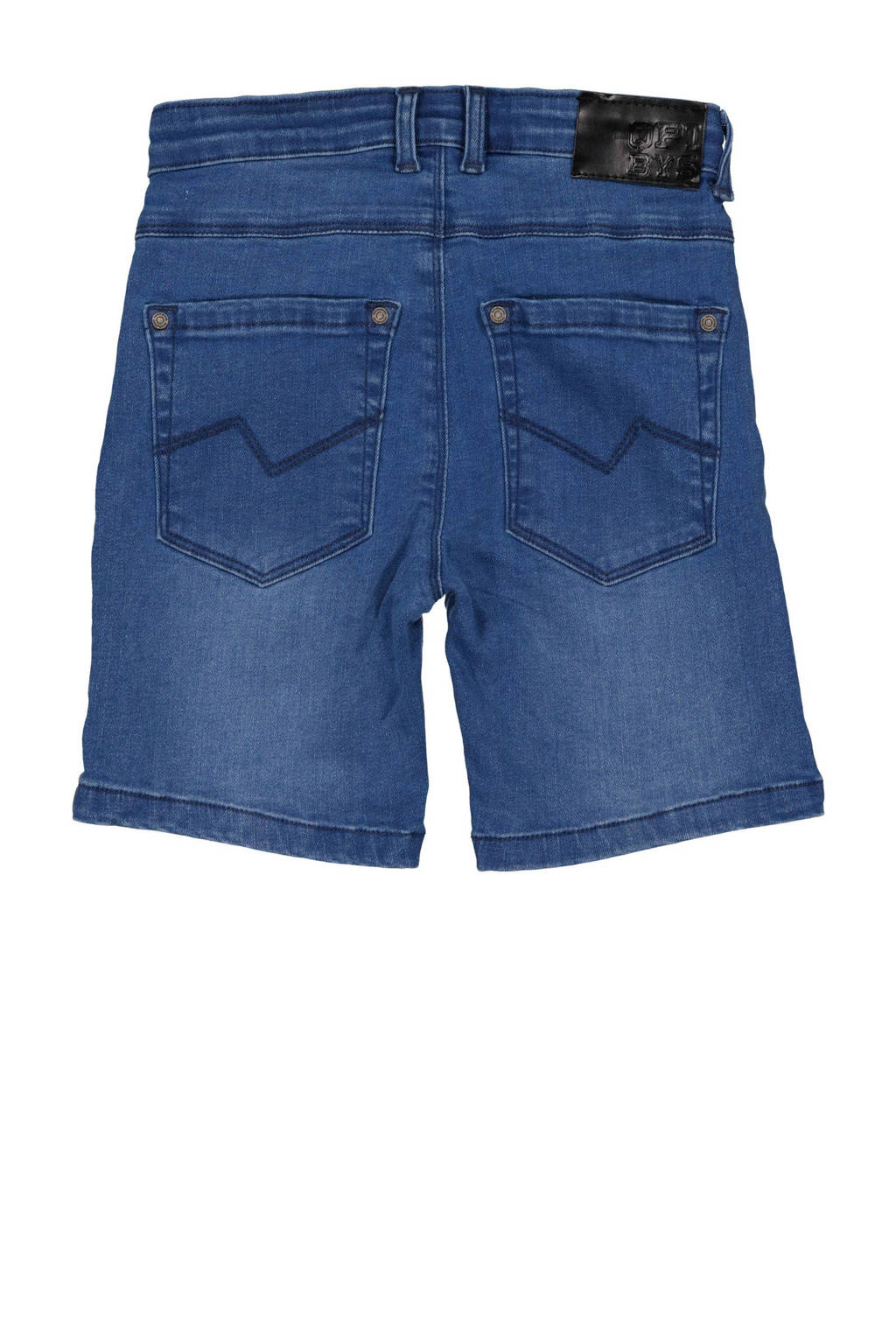 Quapi regular fit denim short BUSE blue denim