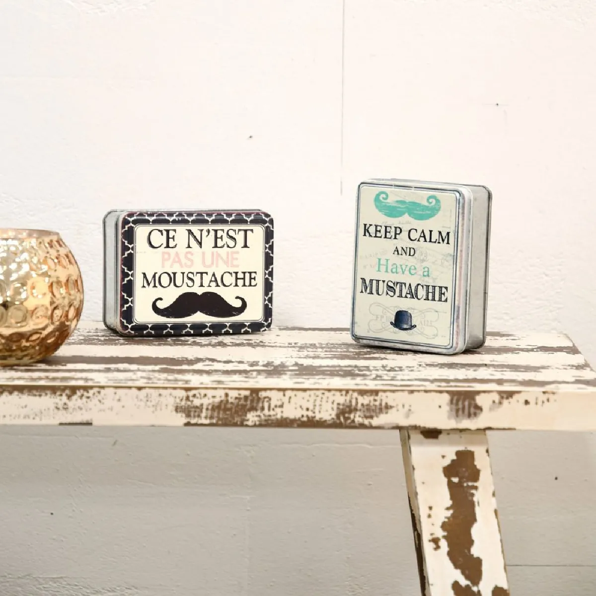 Aubry Gaspard Boîtes déco - Lot de 4