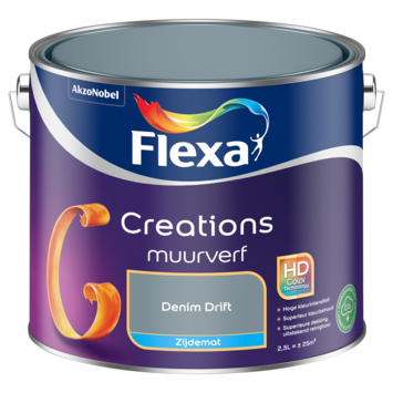 Flexa Creations muurverf denim drift zijdemat 2,5 liter