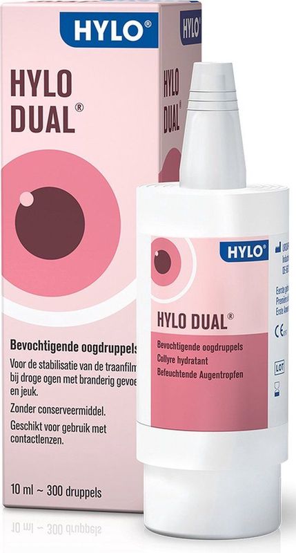 Hylo Oogdruppels DUAL 10 ml - Bevochtigend en Beschermend