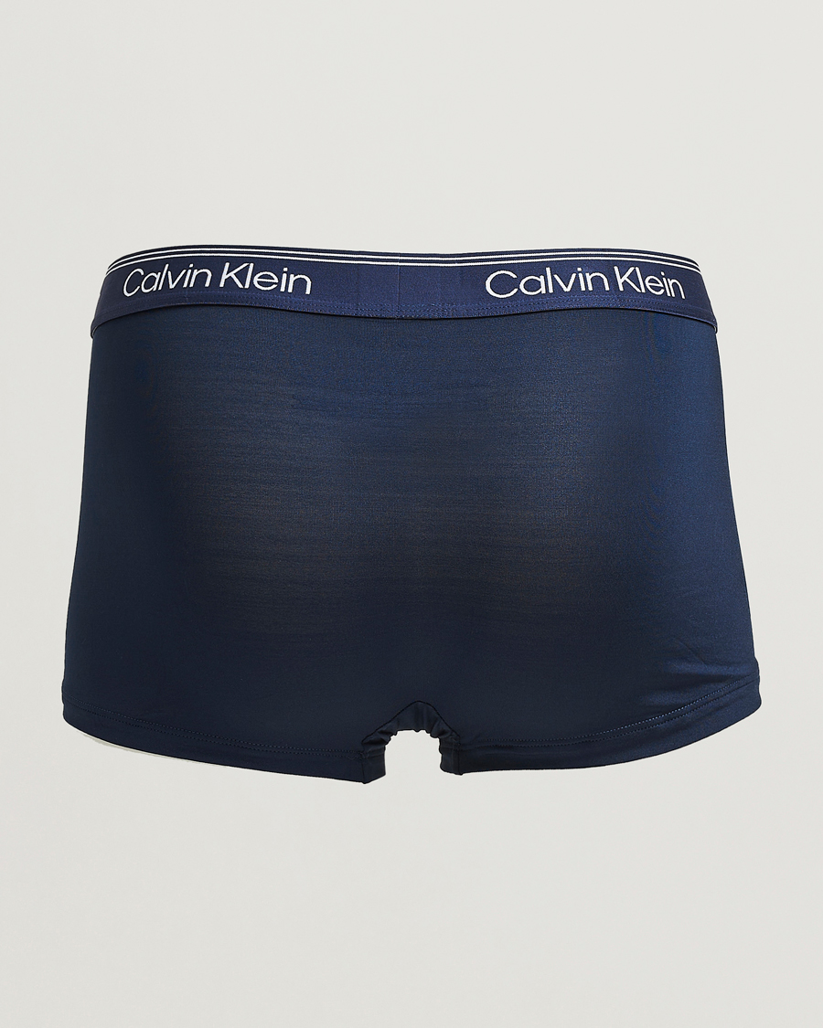 Calvin Klein 3-Pack Micro Stretch Trunk Black/Royal/Blue