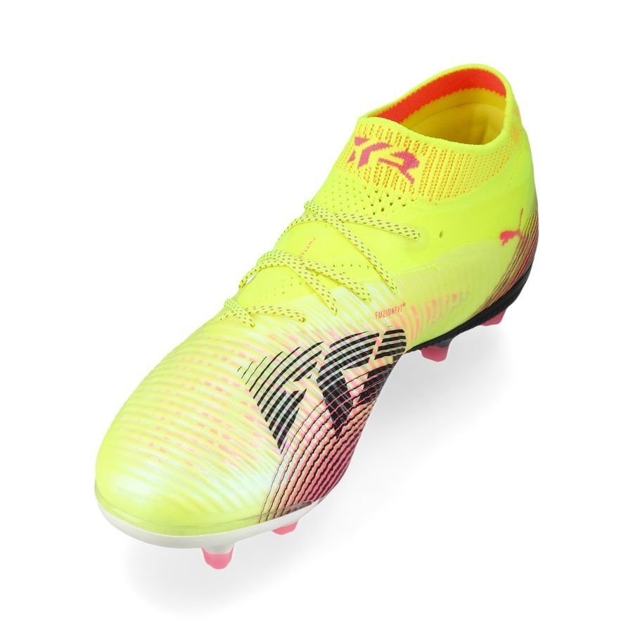 PUMA Future 8 Ultimate AG Audacity - Jaune/Noir/Sun Struck Femme
