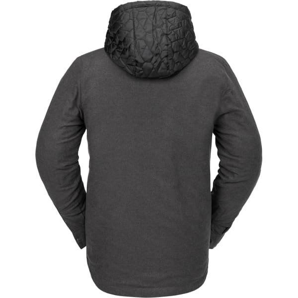 Veste snowboard VOLCOM INS RIDING FLANNEL HEATHER BLACK