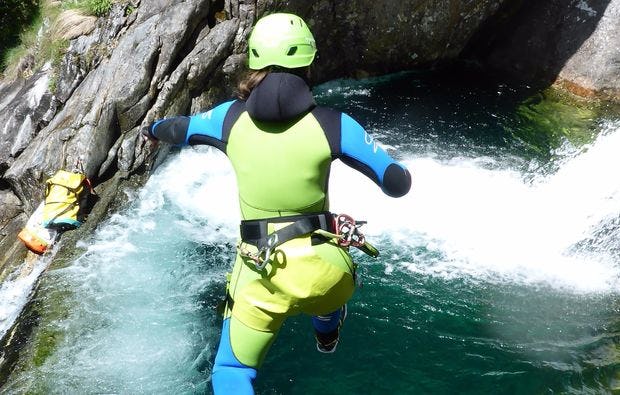 Canyoning in Sonthofen als Abenteuergeschenk| mydays