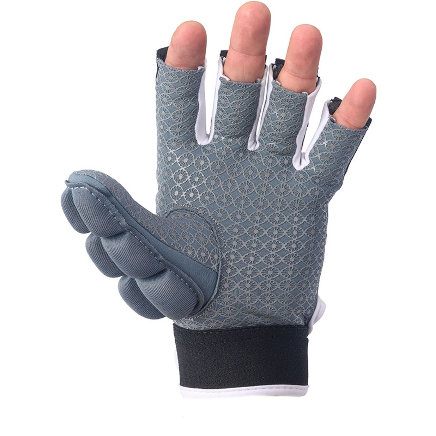 Indian Maharadja Handschoen Halve Vingers Links