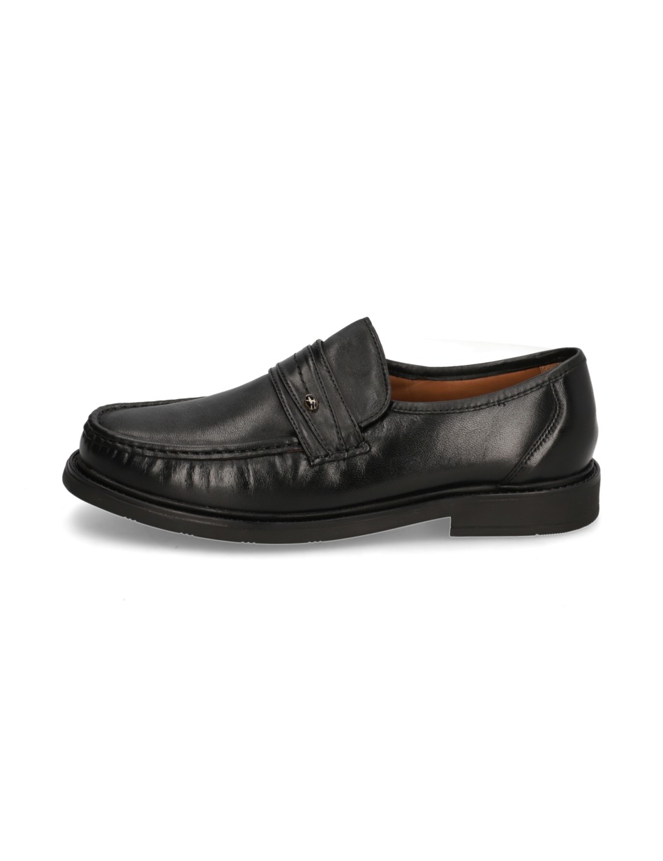 Glattleder Slipper