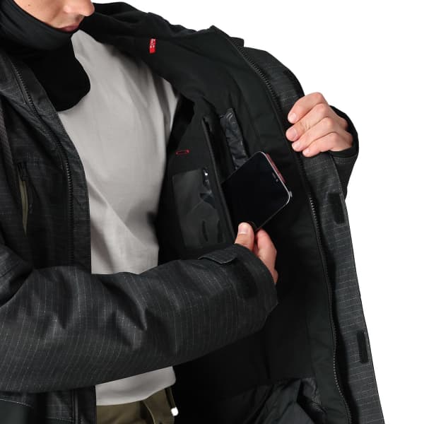Veste snowboard 686 MNS GEO INSULATED JACKET BLACK RIPSTOP COLORBLOCK