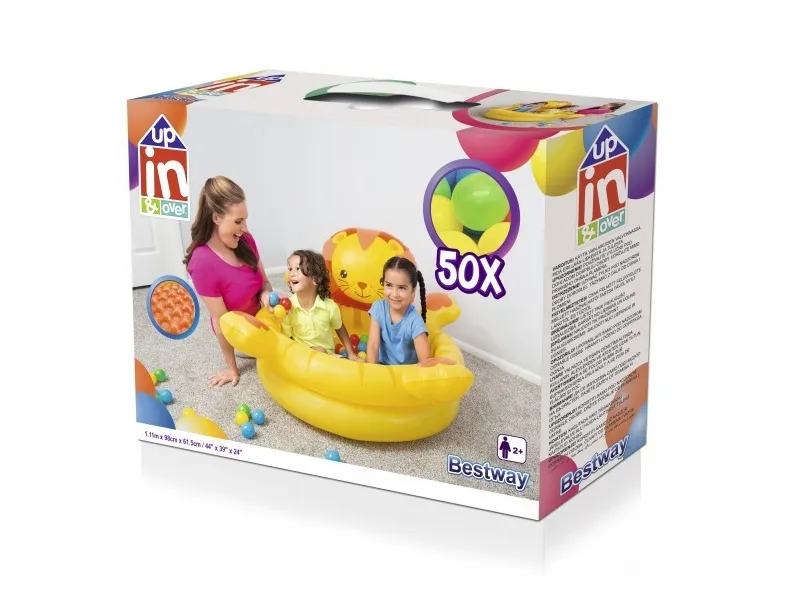 Bestway 52261, Rund, Orange, Gul