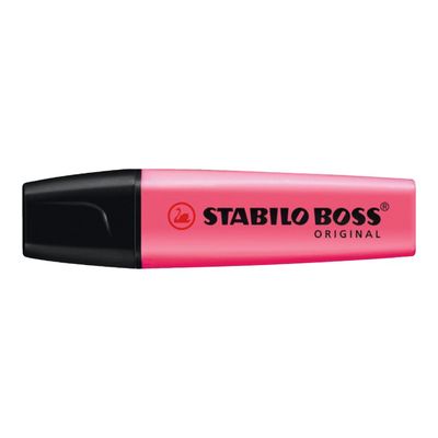 STABILO BOSS ORIGINAL - Pack de 10 surligneurs - rose