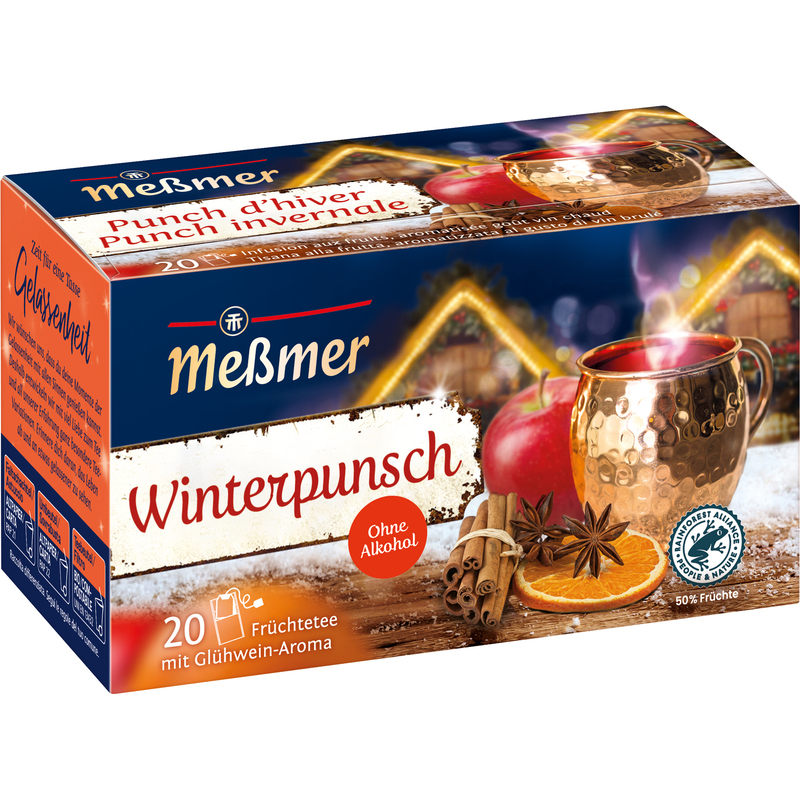 Messmer Tee Winterpunsch, 20 Stück