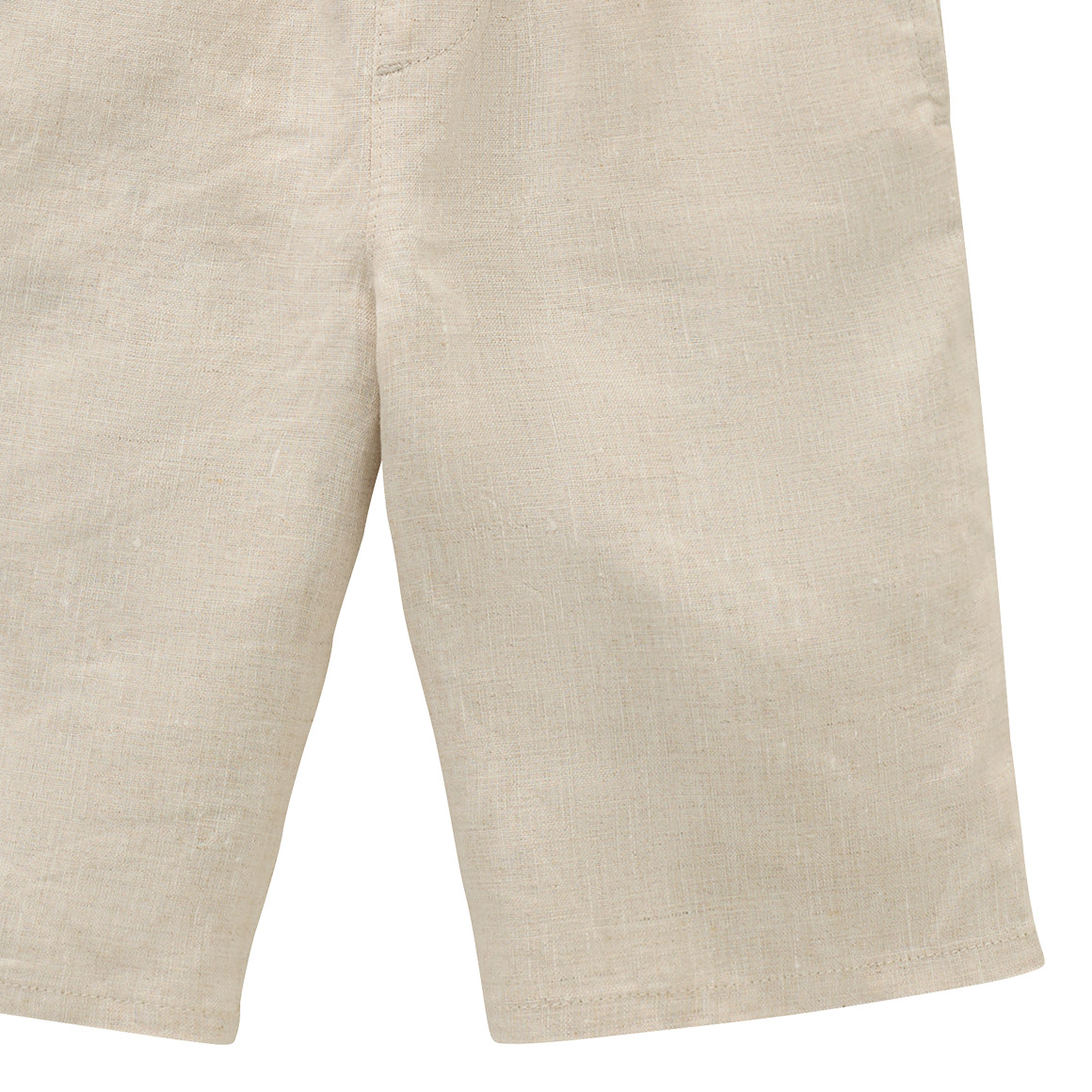 Topolino Pure Collection Jungen Shorts aus Leinen beige