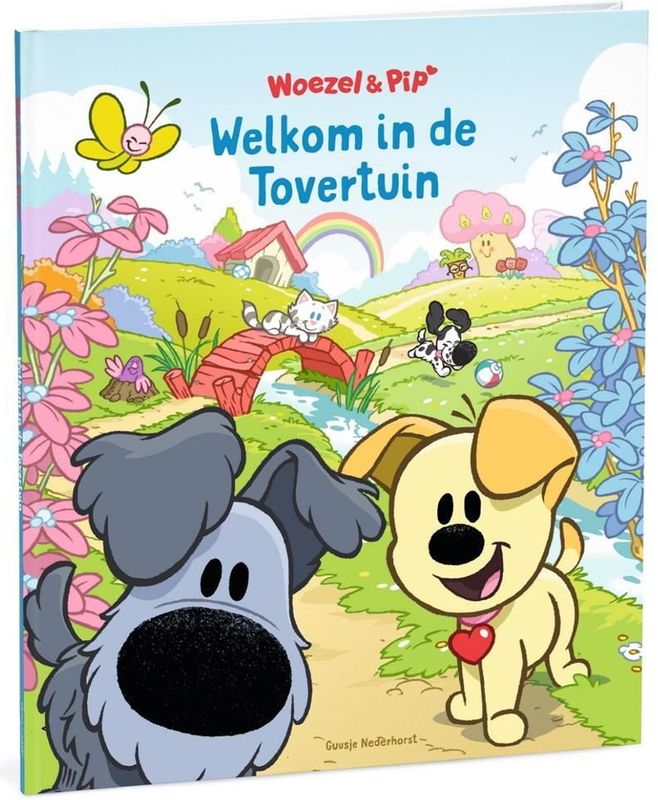 Boek - Woezel & Pip - Tovertuin