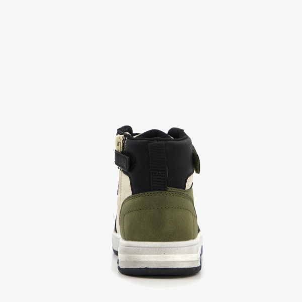 Blue Box hoge jongens sneakers groen/beige