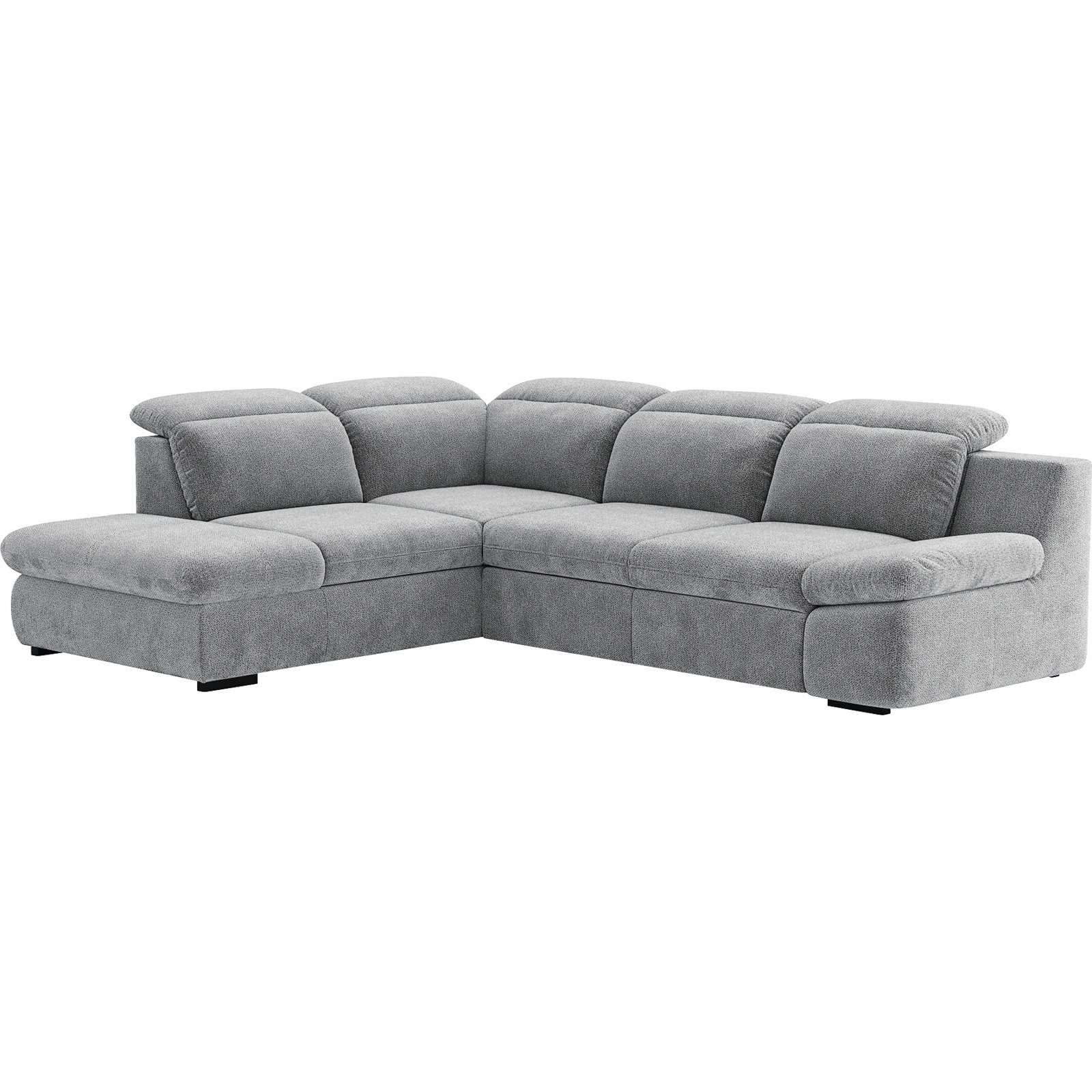 Ecksofa Lorena Stoff, Ottomane links