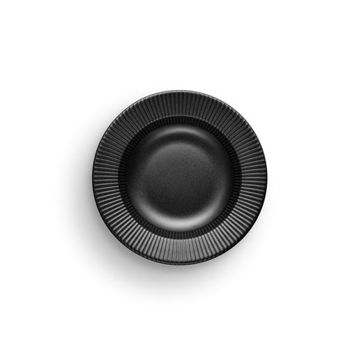 Eva Trio Legio Nova Dyb Tallerken, Black, Ø25 cm