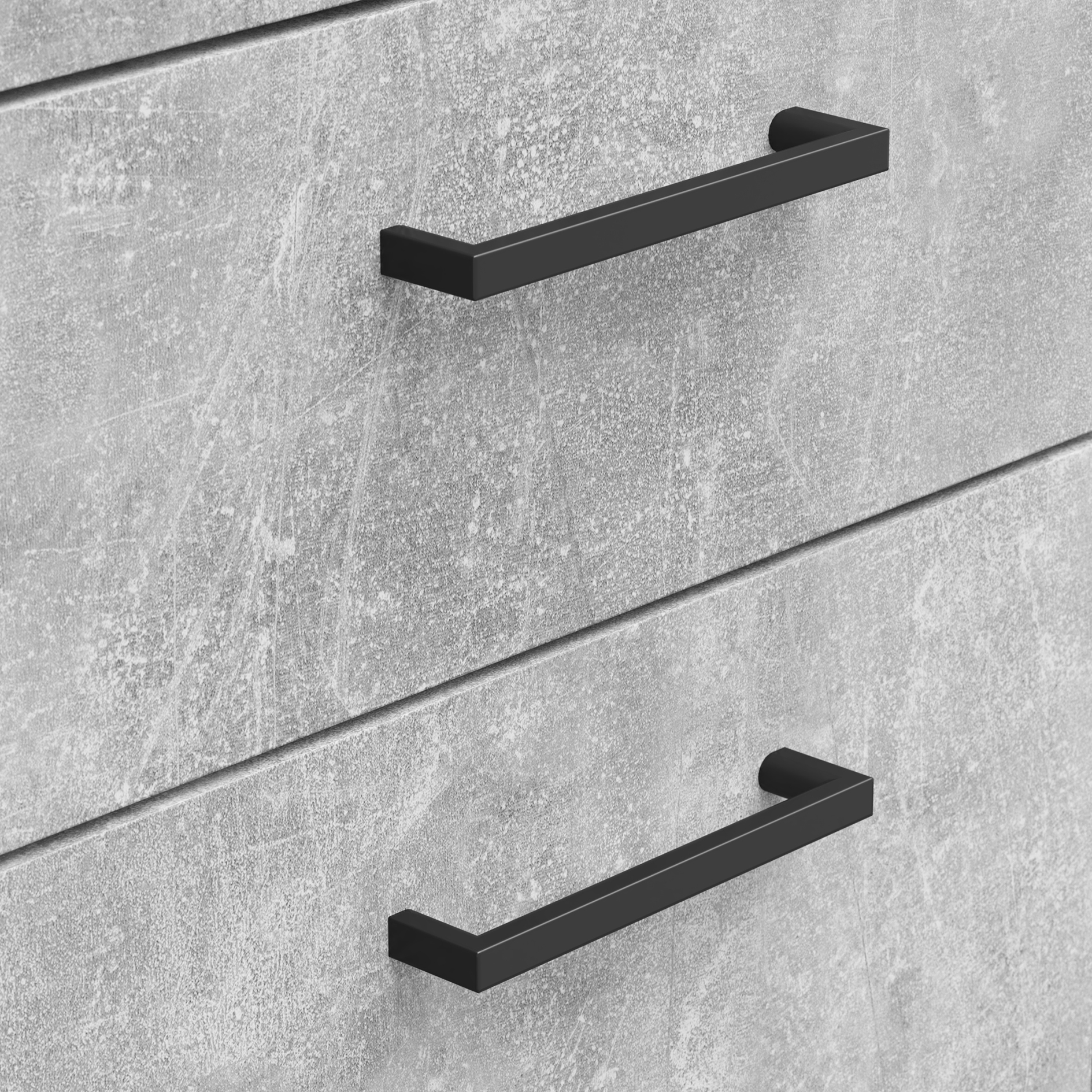 Sideboard - Betonoptik - 115 cm hoch