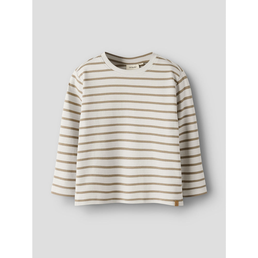 Køb Lil'Atelier Turtledove Sepia Tint Nmmlimia Ls Loose Top Lil Noos