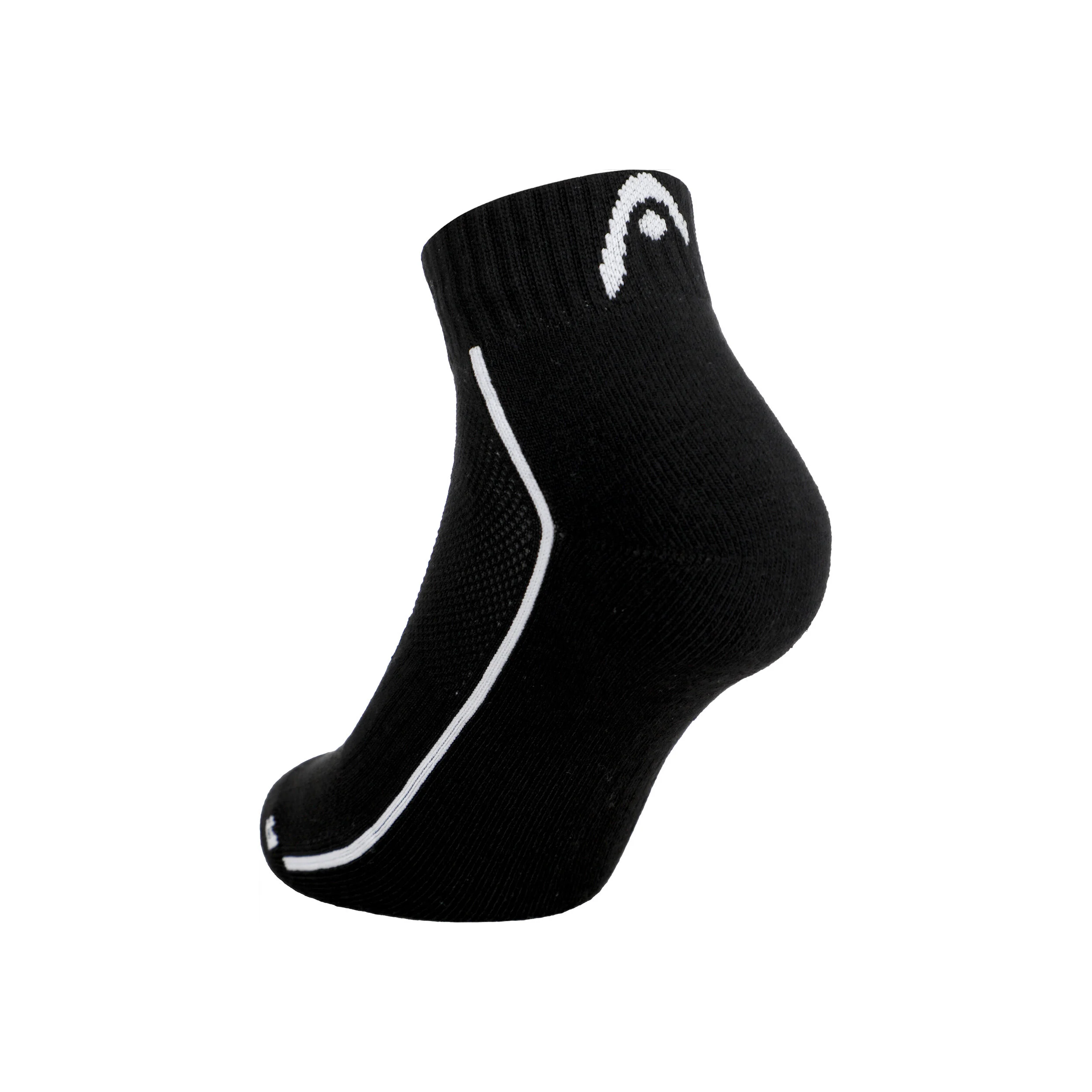 HEAD Stripe Quarter Chaussettes De Sport Femmes - Noir